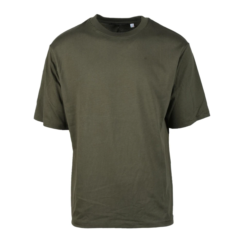 Daniele Alessandrini Katoenen T-shirt Green Heren