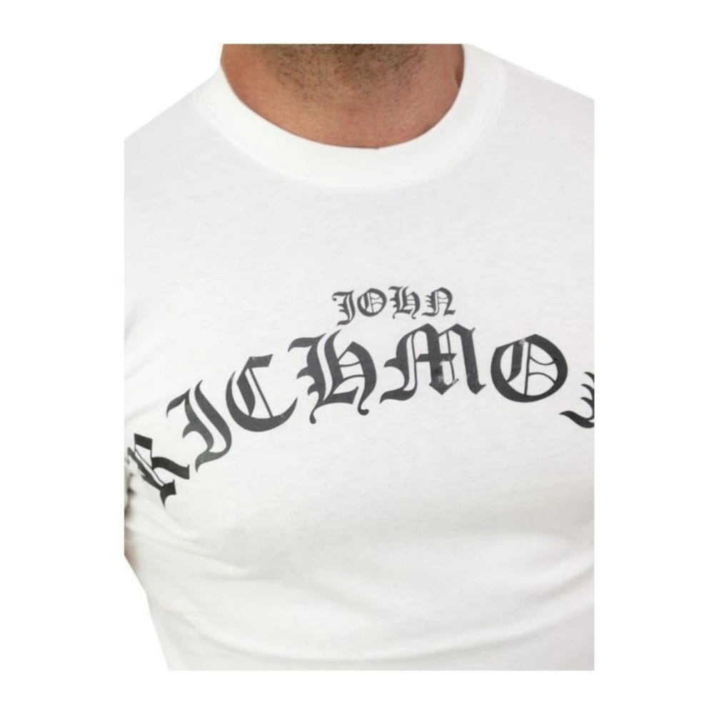 John Richmond Herenmode T-Shirt Wolir White Heren