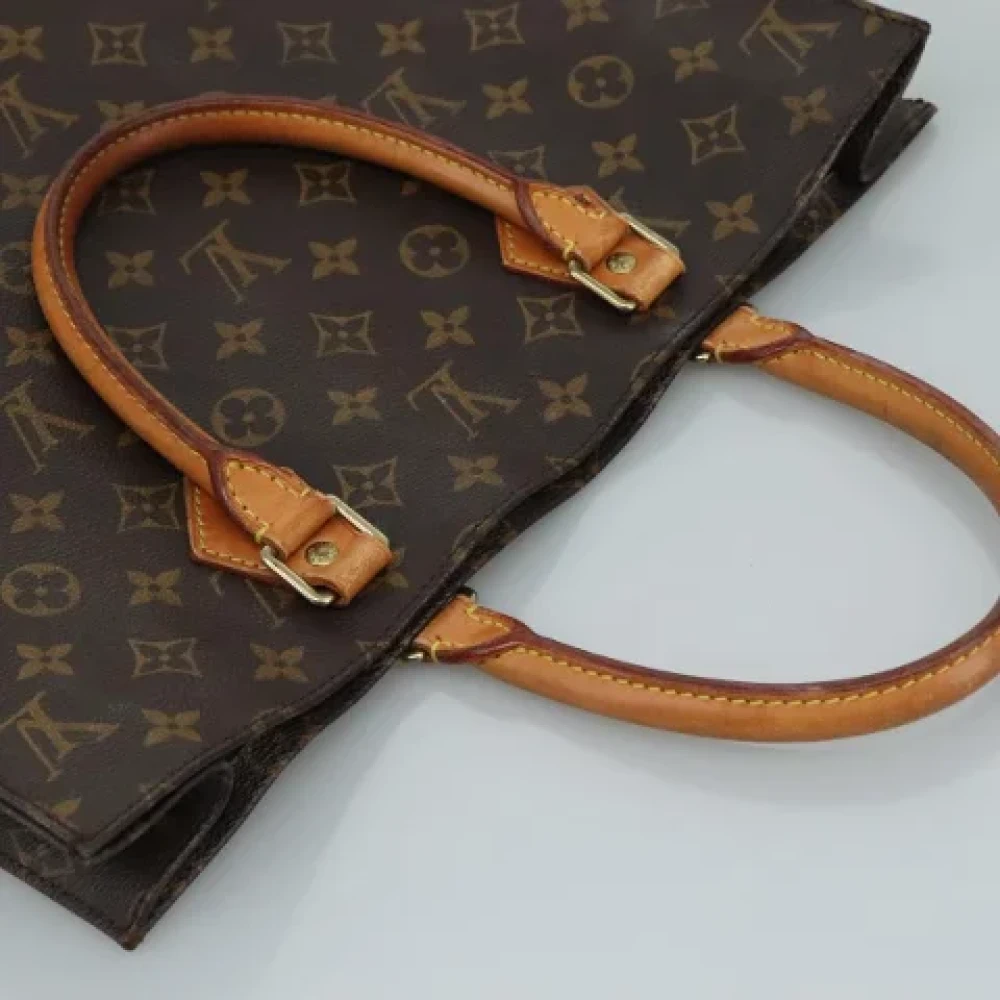 Louis Vuitton Vintage Pre-owned Canvas handbags Brown Dames