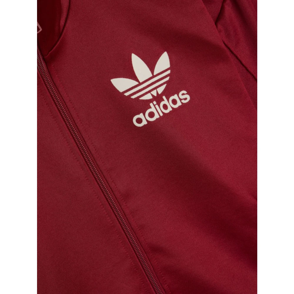 Adidas Paarse trui met kenmerkende details Purple Dames