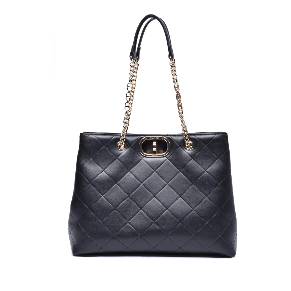 Twinset Donna Nero - Tote Bag - Bags - One Size