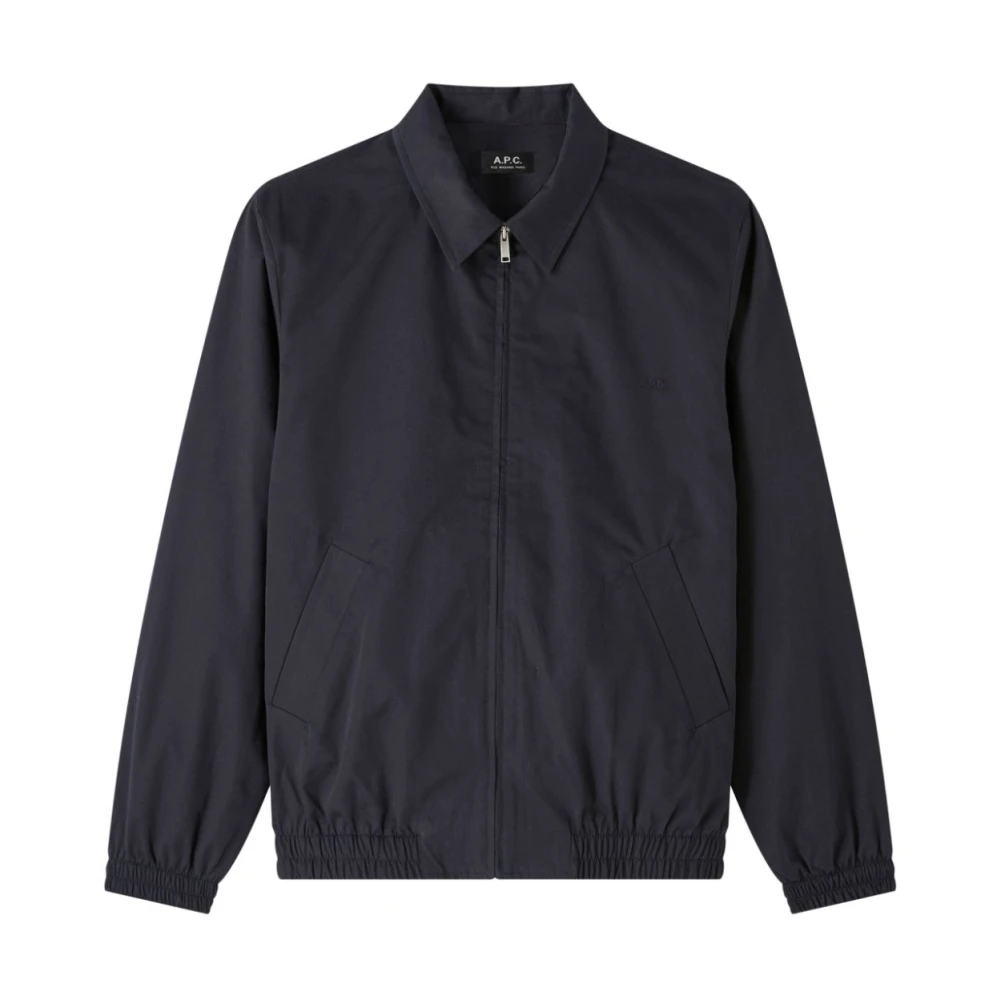A.p.c. Stijlvolle Blouson Jas Black Heren