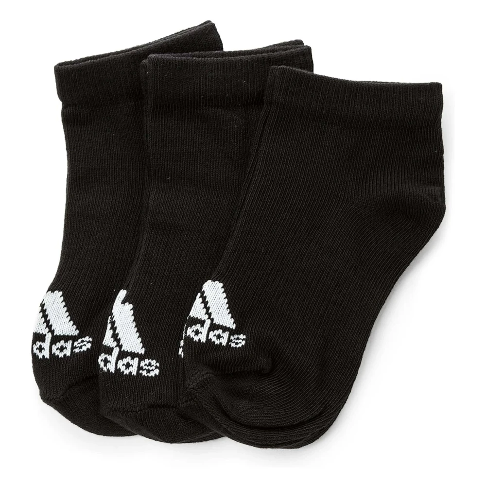 Adidas Förpackning med 3 strumpor för Barn Black, Unisex