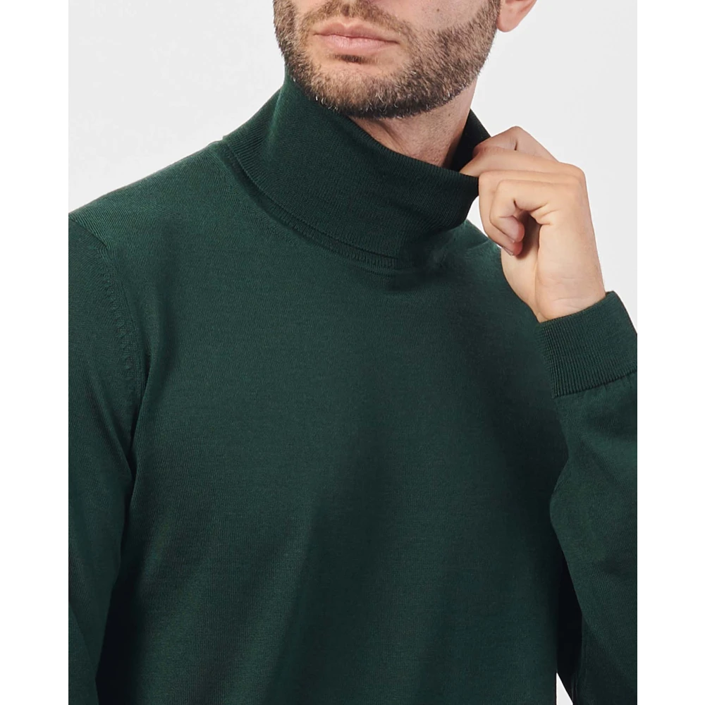 Boss Groene Slim Fit Trui Green Heren