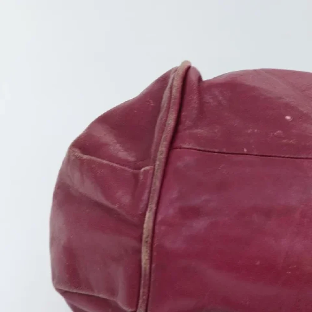 Chloé Pre-owned Leather handbags Pink Dames