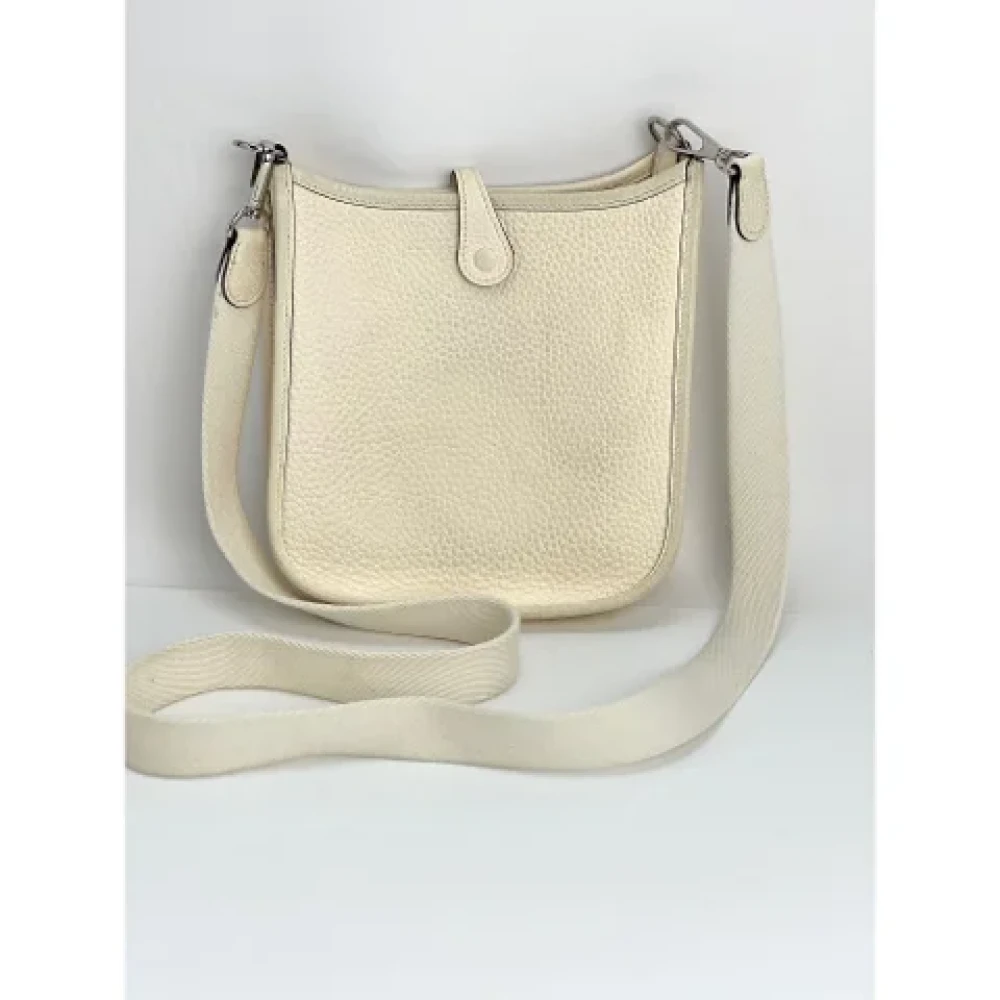 Hermès Vintage Pre-owned Canvas handbags Yellow Dames