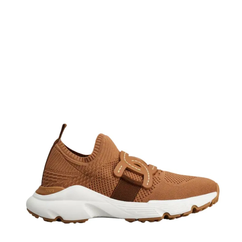 Tod's Women's Brown Sneakers, 5 1/2 Uk, Kate Trainers