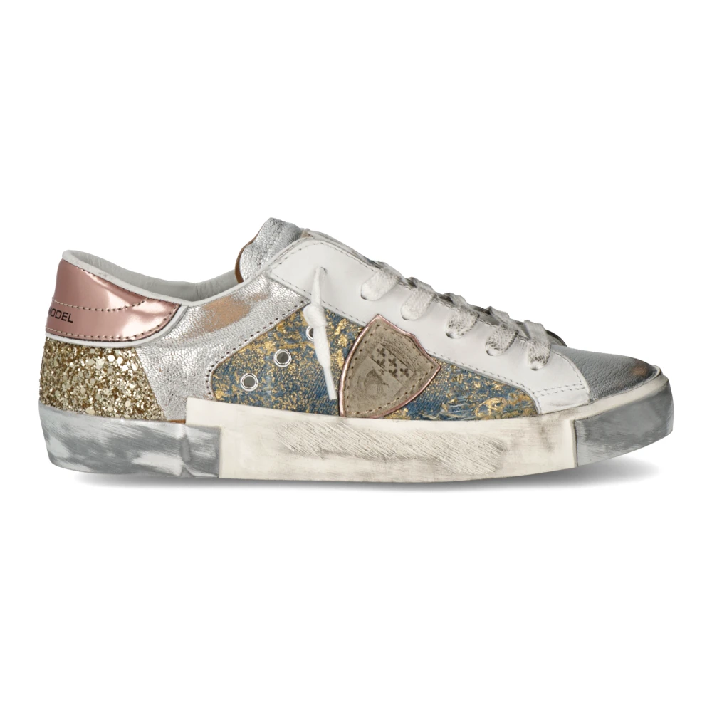 Philippe Model Women's Multicolor Prsx Tennis Trainers Size 3 Uk