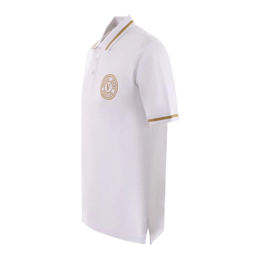 Versace Jeans Couture Stijlvolle T-shirts en Polos White Heren