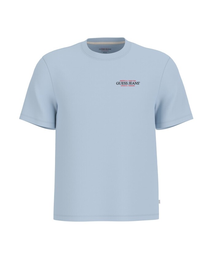 t-shirt-en-coton-bleu-col-rond