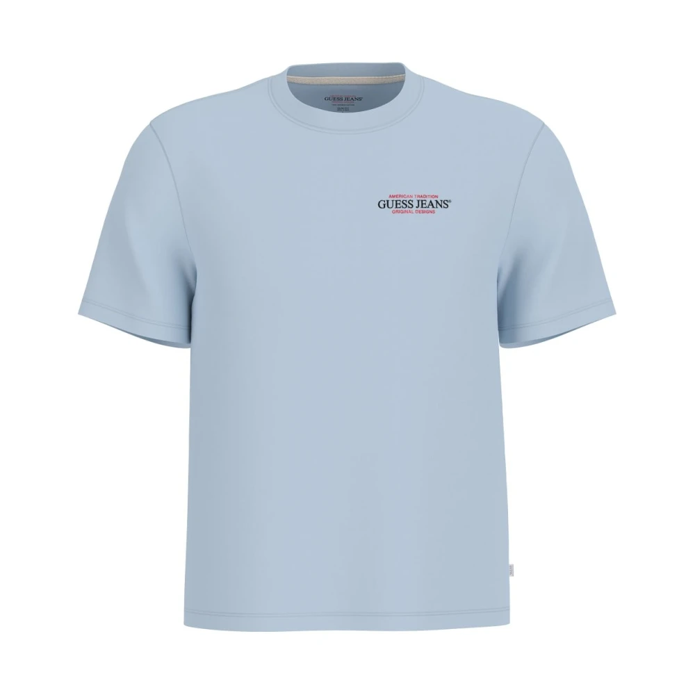 Guess - Tops > T-Shirts - Blue - Guess - Modalova