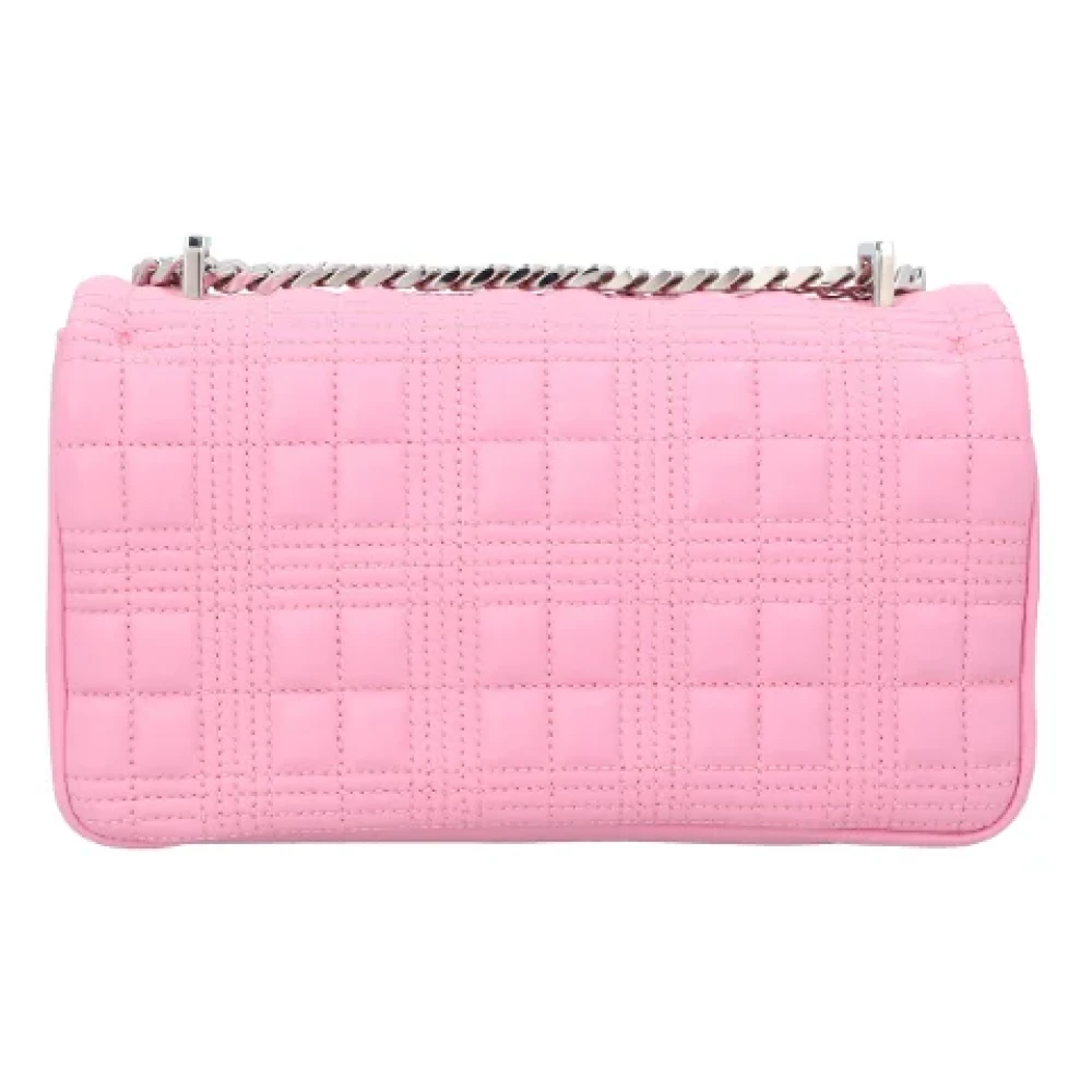 Burberry Leather shoulder-bags Pink Dames