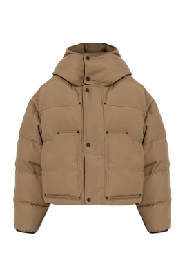 Puffjacka med logotyp