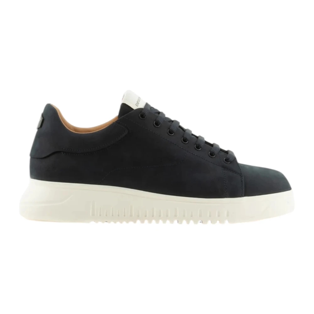 Emporio Armani Uomo Blu Scarpe, 41 Eu, New,