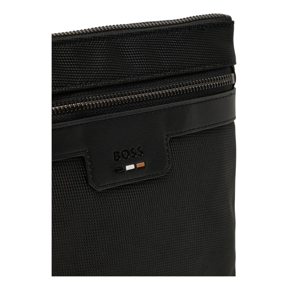 Hugo Boss Heren Schoudertas Lente Zomer Collectie Black Heren
