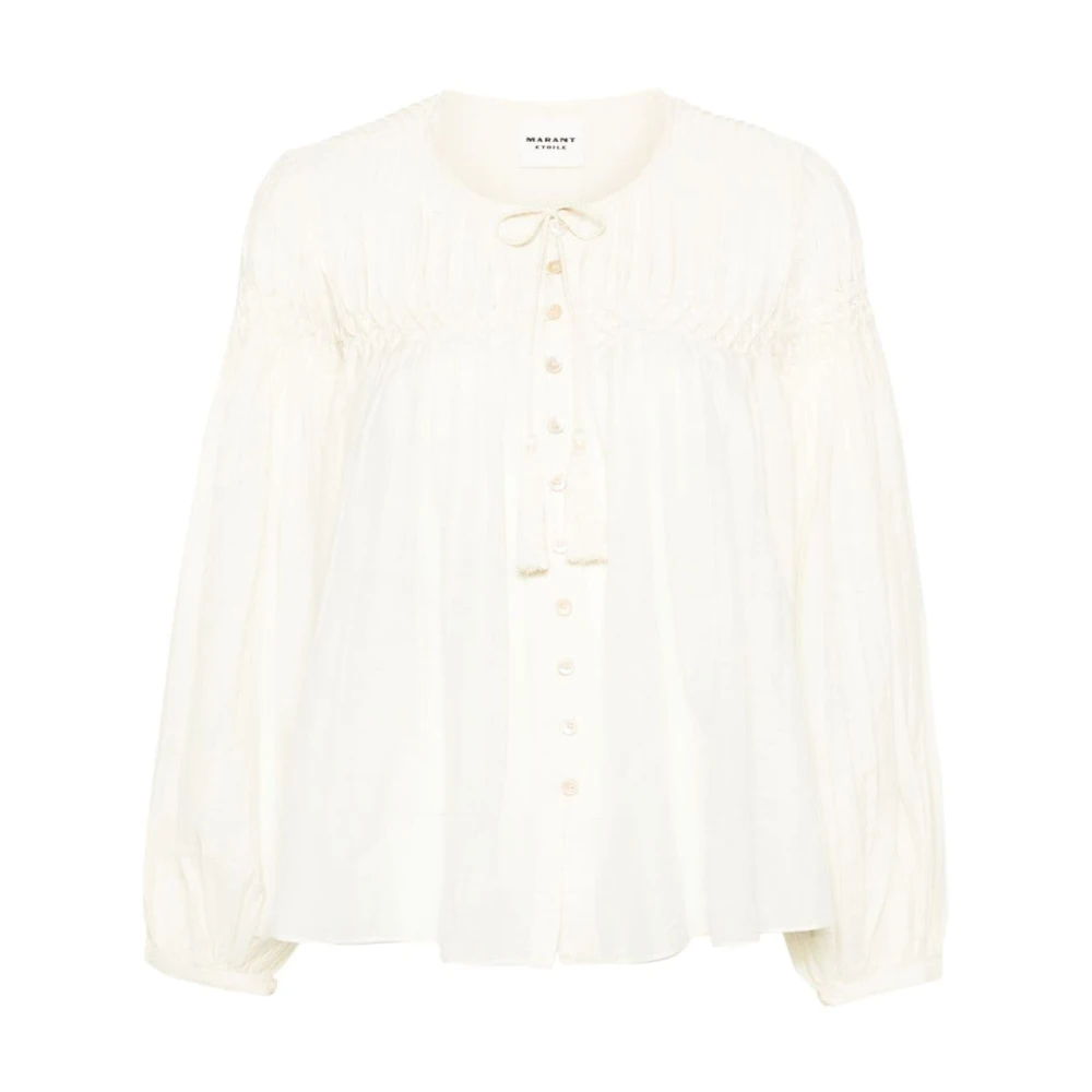 Isabel Marant Étoile Marant Etoile blouses Abadi GC 24Pht0372Fa B1J17E White Dames