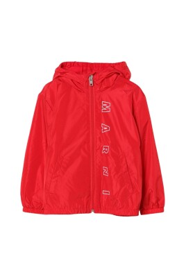 red-kids-hooded-jacket