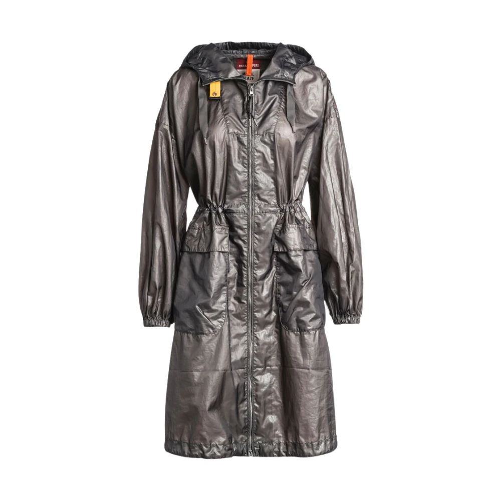 Parajumpers Women's Gray Parkas, M, Parka Olga
