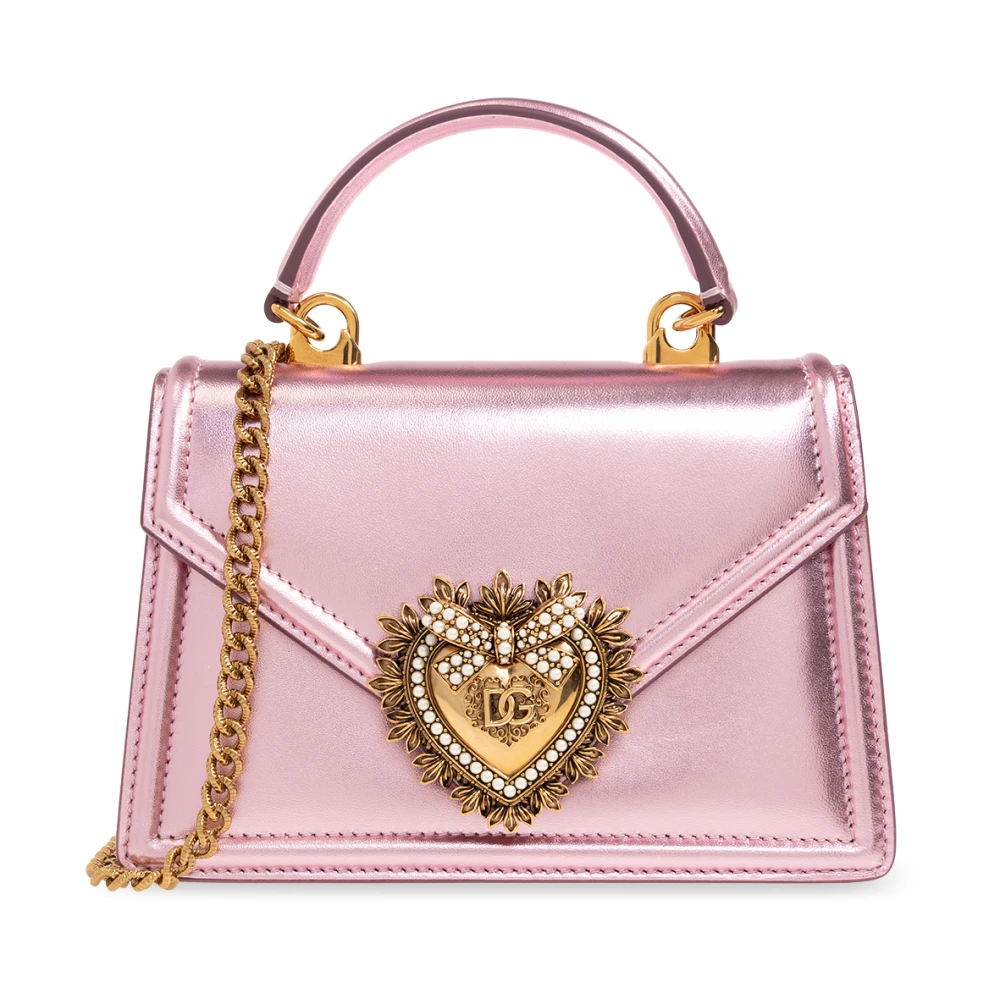 Dolce & Gabbana Devotion Kleine schoudertas Pink Dames