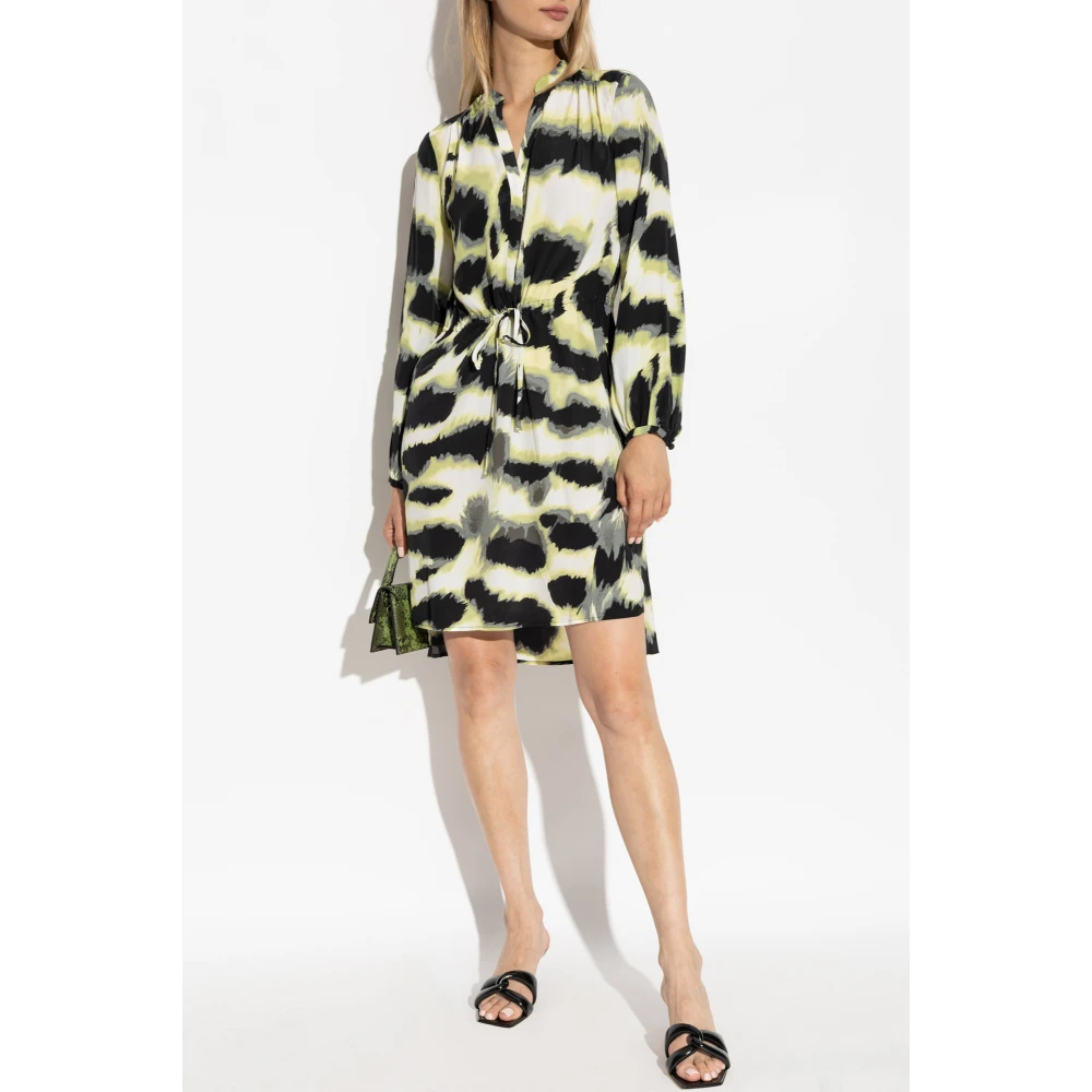 Diane Von Furstenberg Gestreepte Jurk Multicolor Dames