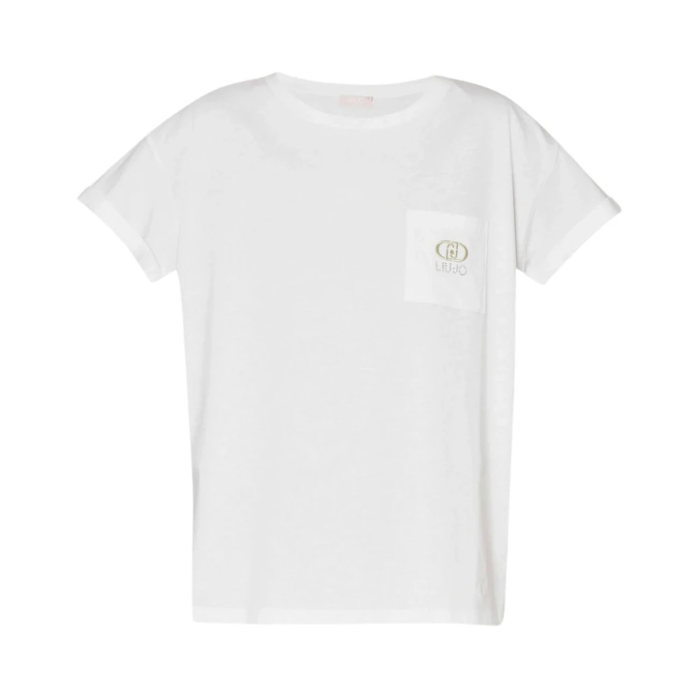 Liu Jo Basis T-shirt White Dames