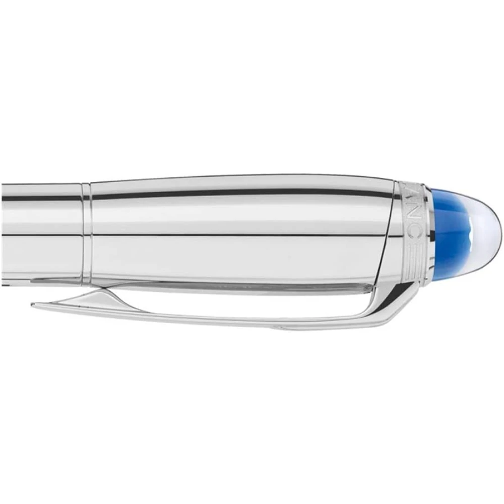 Montblanc Vulpen Zilverkleurig Penpunt Witgoud M StarWalker 118875 Gray Unisex