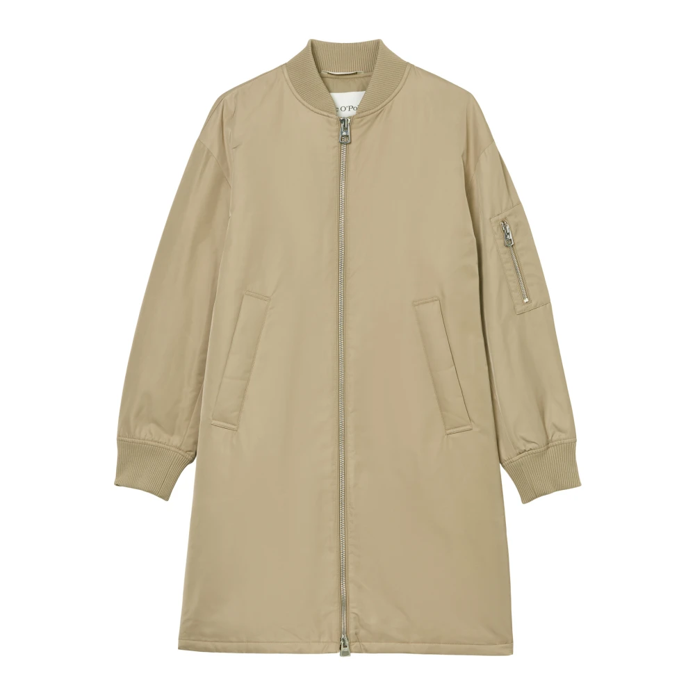 Marc O'Polo Reguliere lange blouson Brown Dames