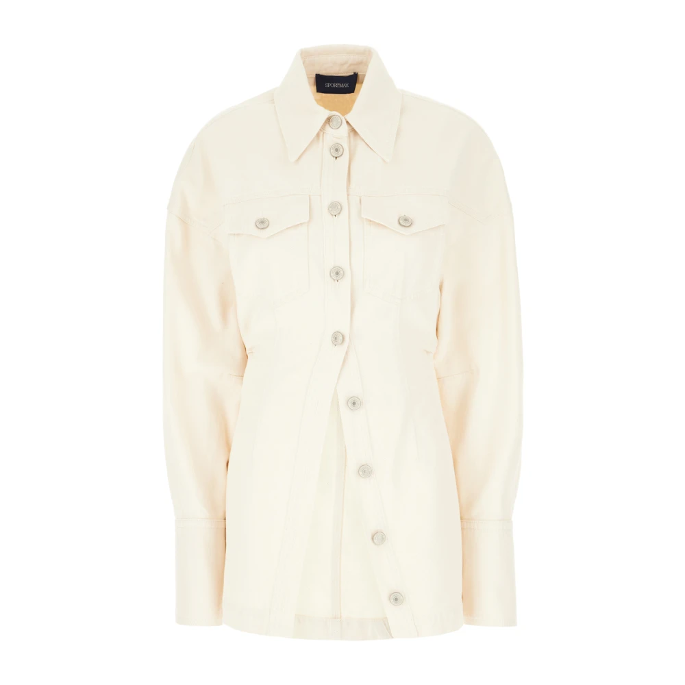 SPORTMAX Stijlvolle Overhemden Collectie Beige Dames