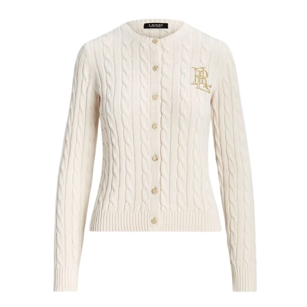 Ralph Lauren Donna Beige Maglie, L, New,