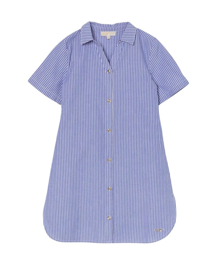 striped-short-sleeve-dress-for-kids