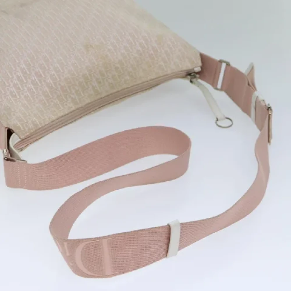 Dior Vintage Pre-owned Canvas dior-bags Pink Dames