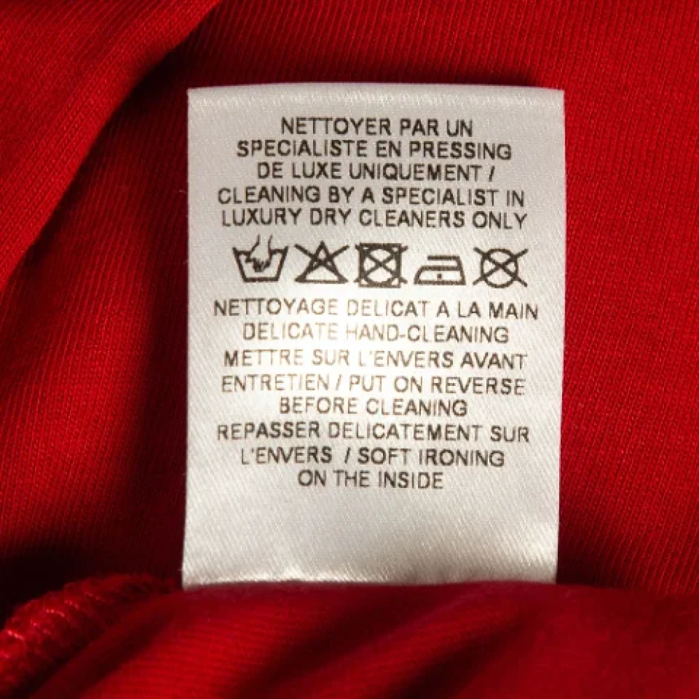 Balmain Pre-owned Cotton tops Red Dames