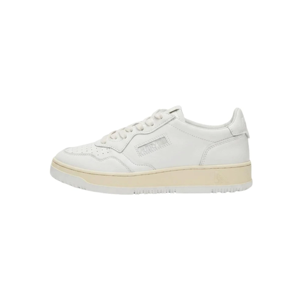 Autry White Shoes - Male - Sneakers - 9 Uk - Shoes