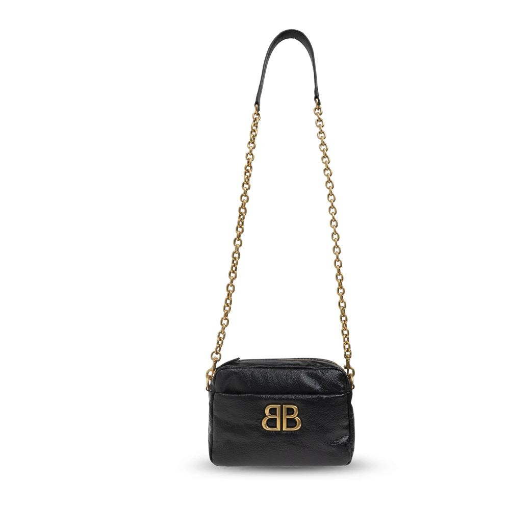 Balenciaga Shoulder Bag Monaco SX Black Dames