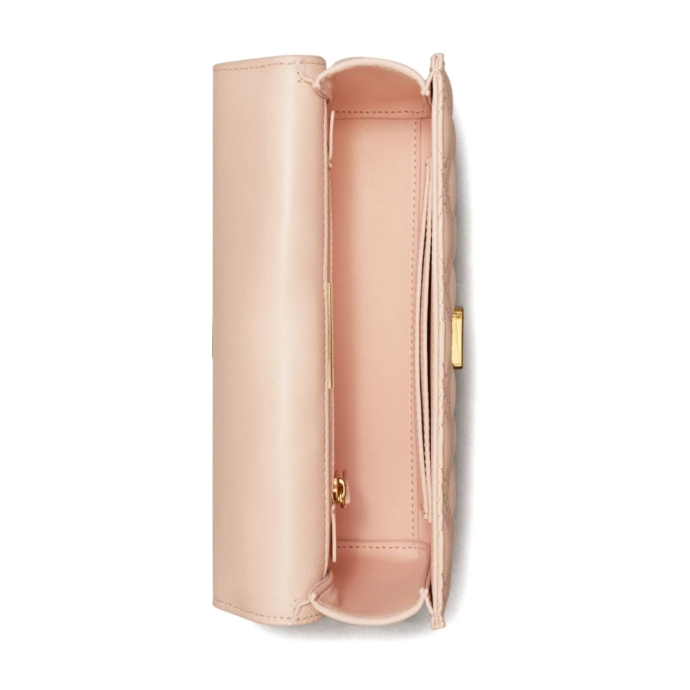 TORY BURCH Gewatteerde schoudertas in roze Pink Dames