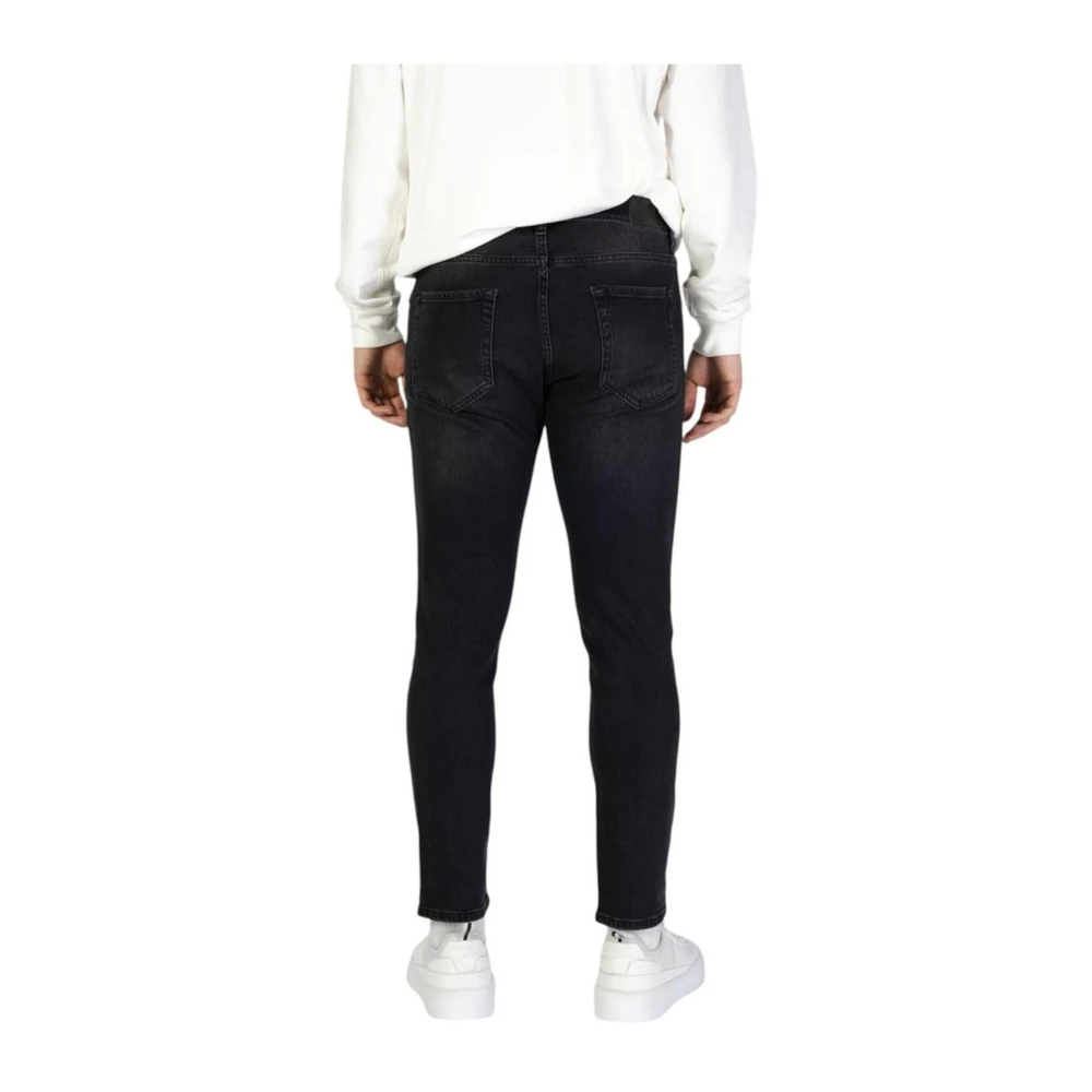 Antony Morato Slim Fit Katoen-Blend Jeans Collectie Black Heren