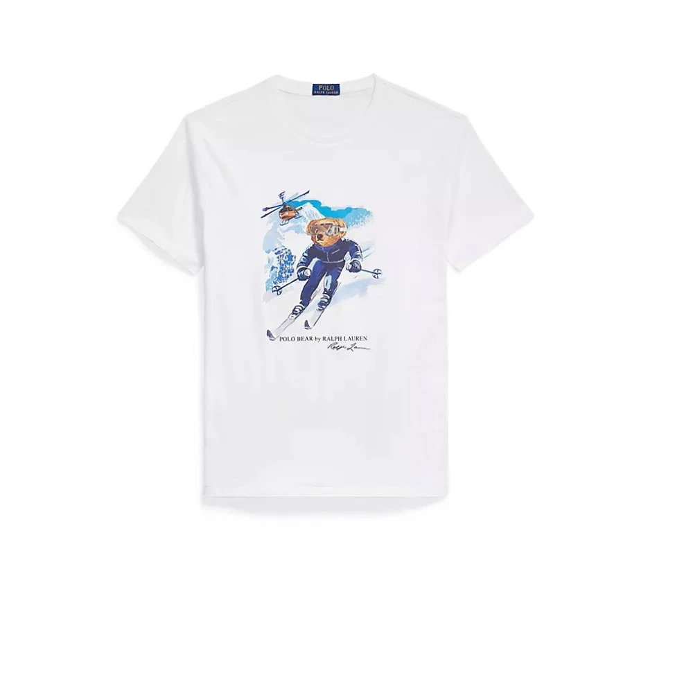 Polo Ralph Lauren Vit Crew Neck T-Shirt
