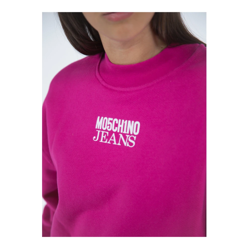 Moschino Stijlvolle Sweatshirt voor Vrouwen Pink Dames