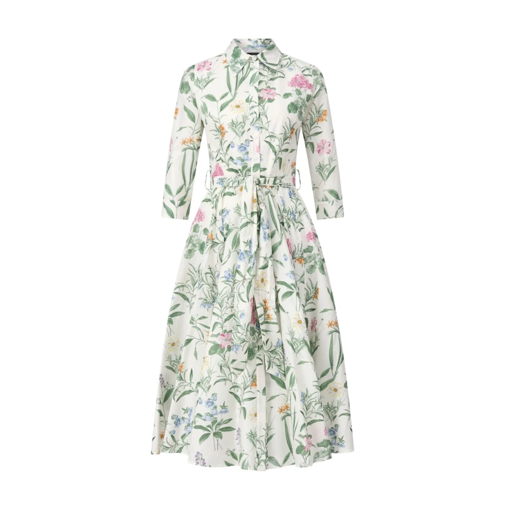 Lavi Bloemen A-lijn Overhemdjurk Ninni Multicolor Dames