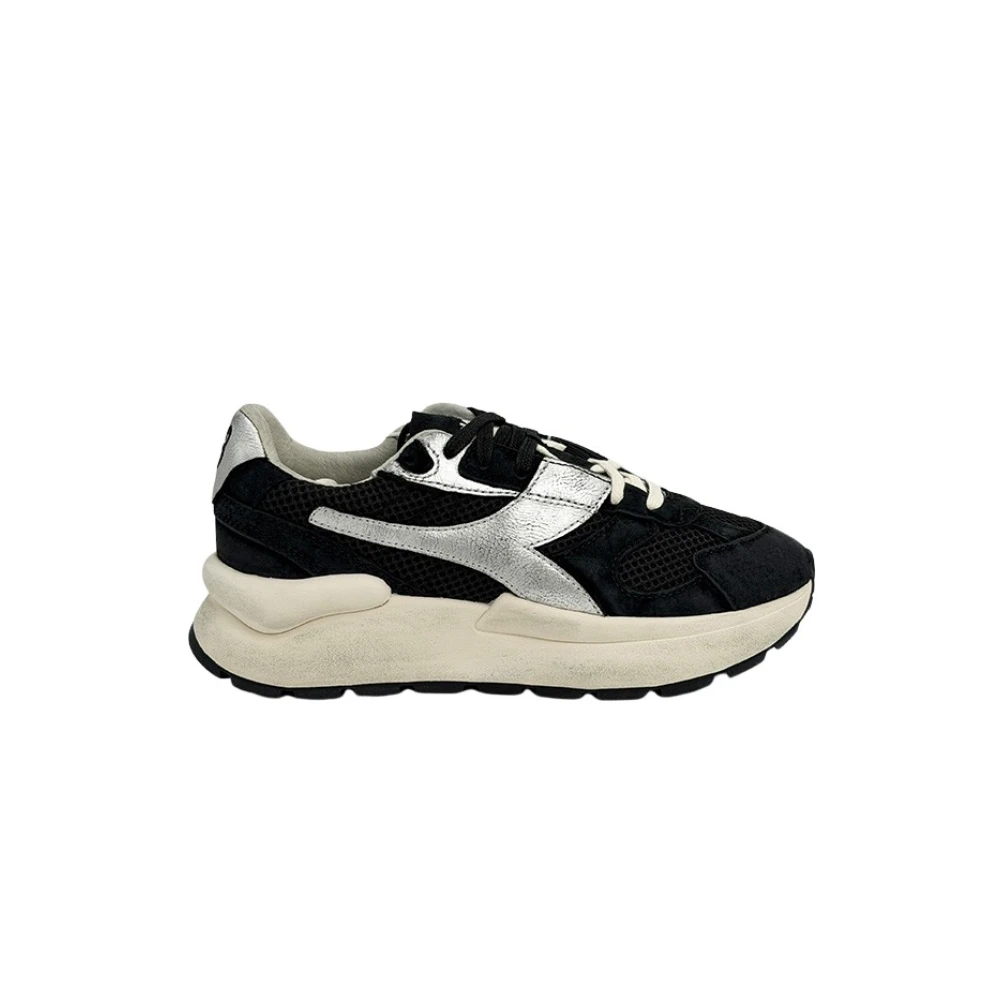 Diadora Mercury Elite Sneaker Dames Schoenen Zwart