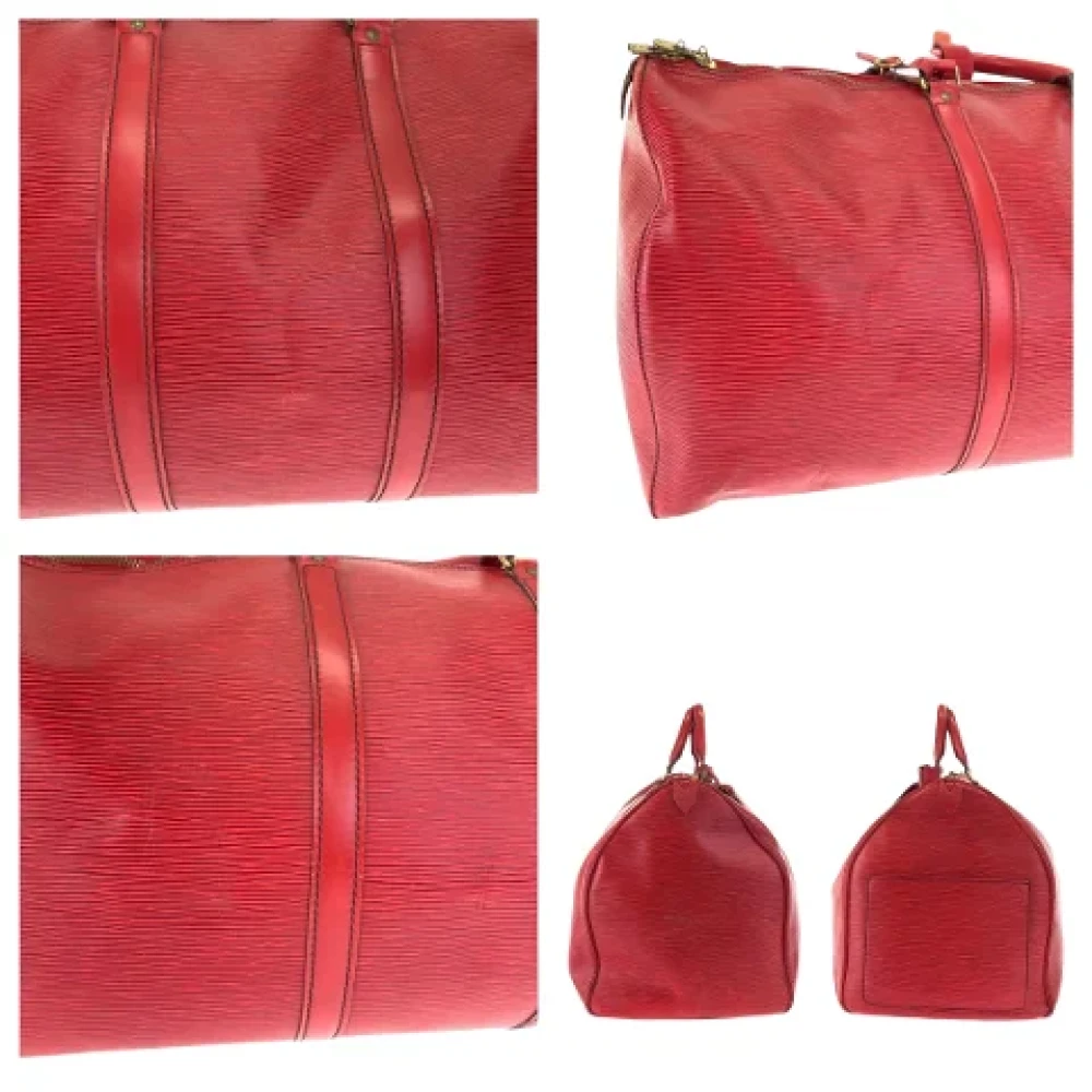 Louis Vuitton Vintage Pre-owned Leather louis-vuitton-bags Red Heren
