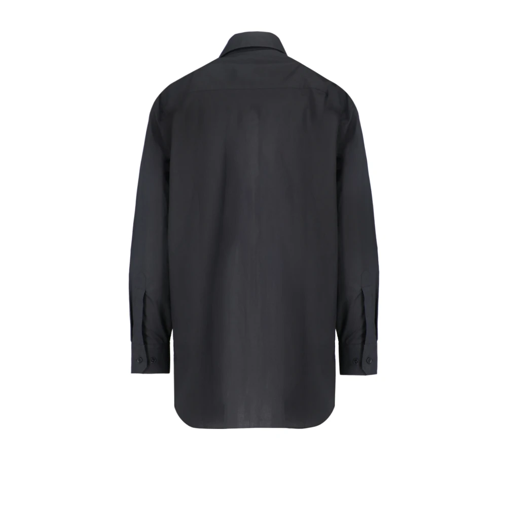 MM6 Maison Margiela Zwarte Shirts voor Vrouwen Black Dames
