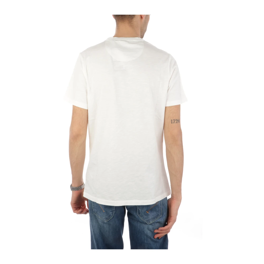 Barbour T-Shirts White Heren