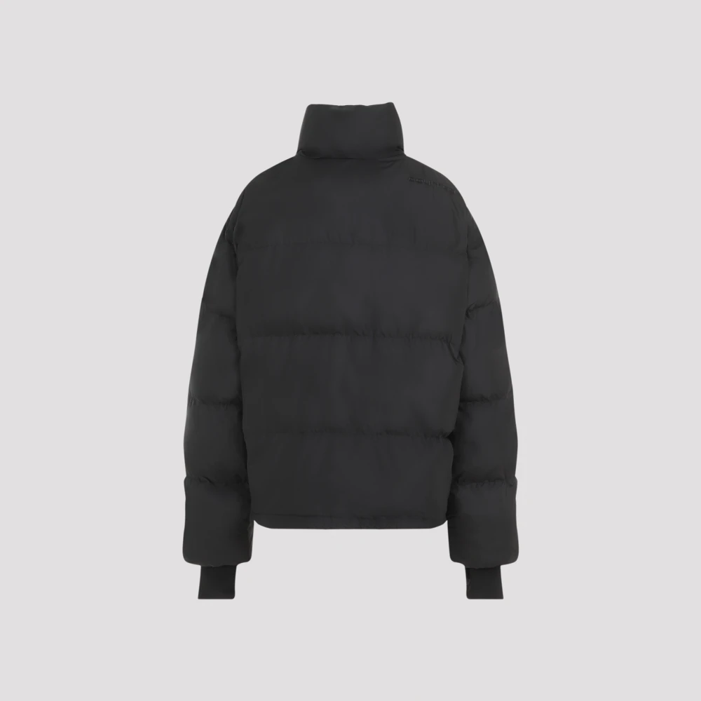 Courrèges Zwarte jas voor vrouwen Aw24 Black Dames