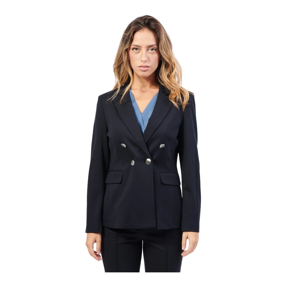 Gerry Weber Blauwe Jassen voor Vrouwen Blue Dames