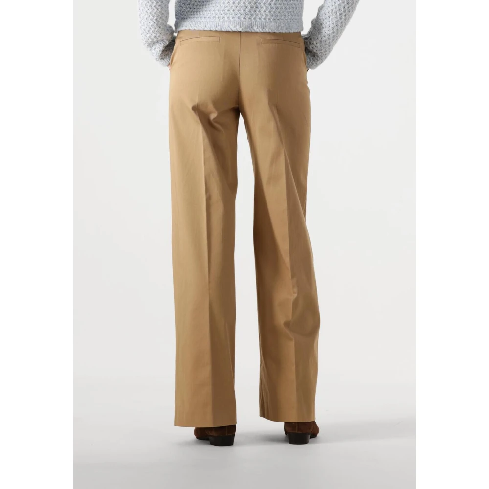 Vanessa Bruno Elegante Camel Broek Dulce Brown Dames