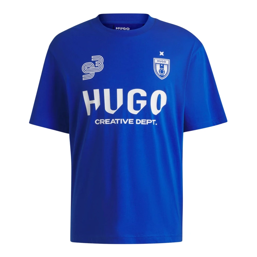 Hugo - Tops > T-Shirts - Blue - Hugo - Modalova