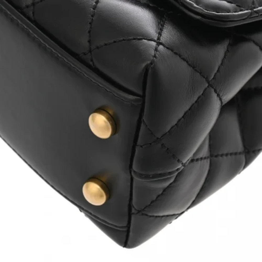 Chanel Vintage Pre-owned Fabric chanel-bags Black Dames