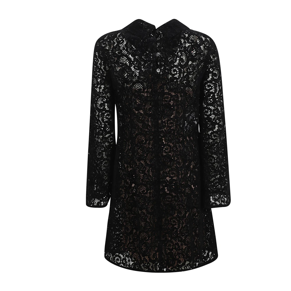 Moschino Zwarte Jurk Abito Black Dames