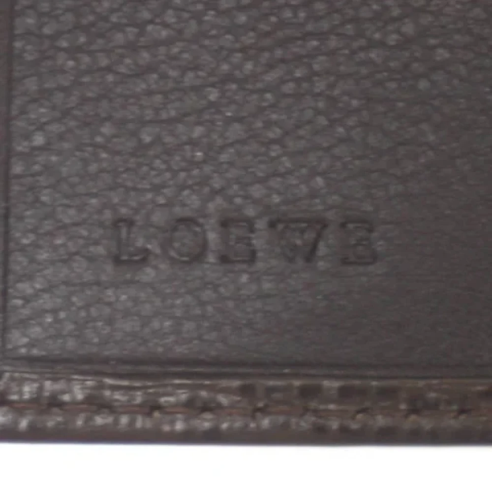 Loewe Pre-owned Fabric key-holders Brown Dames